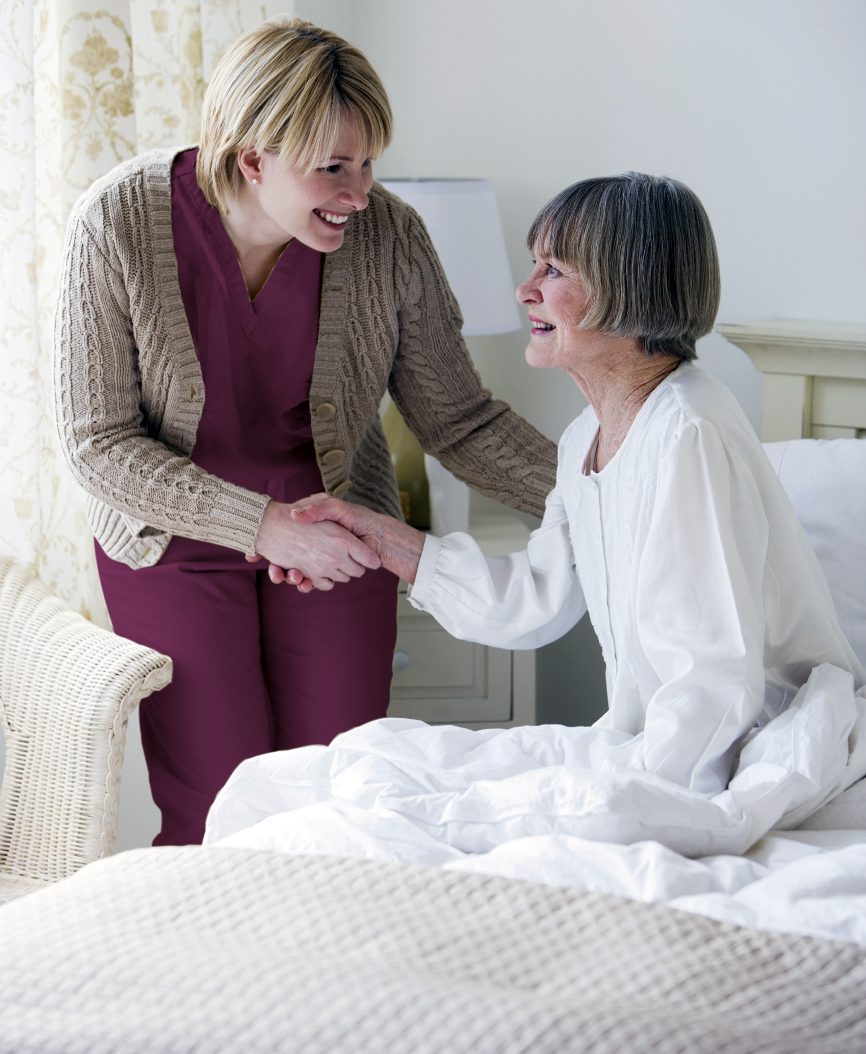 Our Caregivers help keep seniors safe at home.