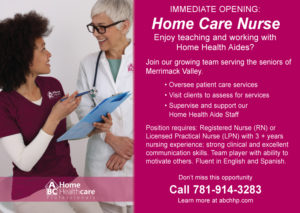 Home Care Nurse Job