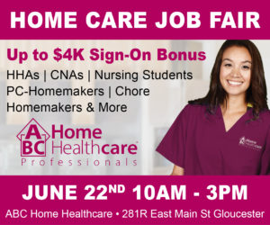 ABC Home Healthcare Gloucester Home Care Job Fair June 22, 2022